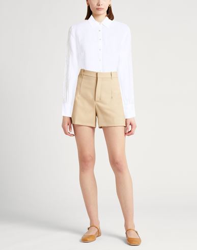 Woman Shirt White Size 2 Linen