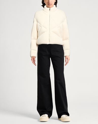 Woman Puffer Cream Size 4 Acrylic, Virgin Wool, Viscose, Alpaca wool