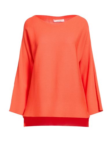Woman Sweater Orange Size 6 Viscose, Polyamide