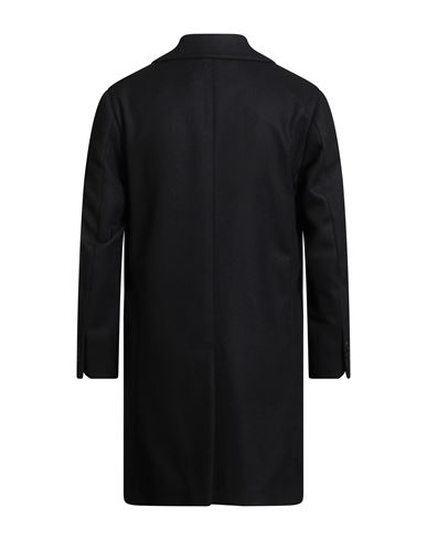 Man Coat Black Size 40 Wool, Polyester, Polyamide, Cashmere