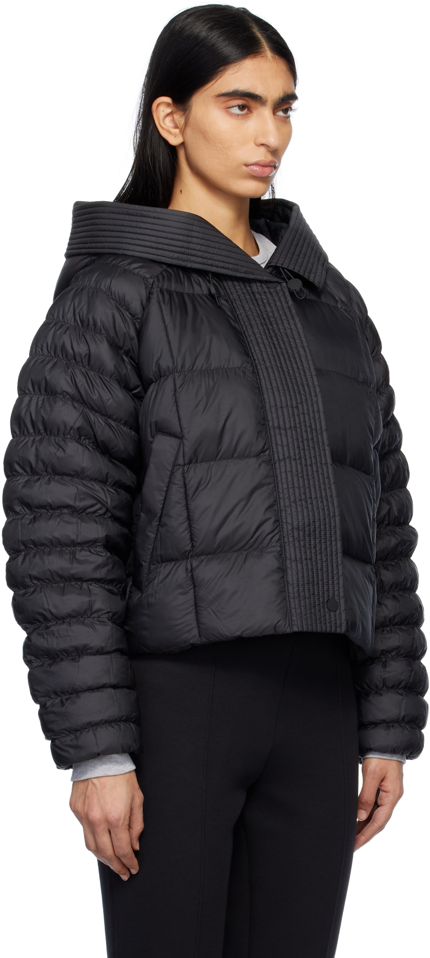Black Sportswear Swoosh PrimaLoft Puffer Jacket