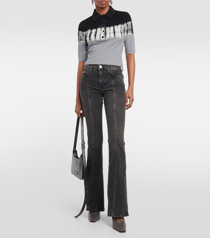 Le High Flare high-rise flared jeans