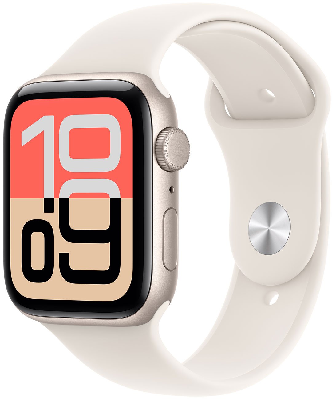 Watch SE 3 GPS 44mm Starlight Aluminum Case with M/L Starlight Sport Band
