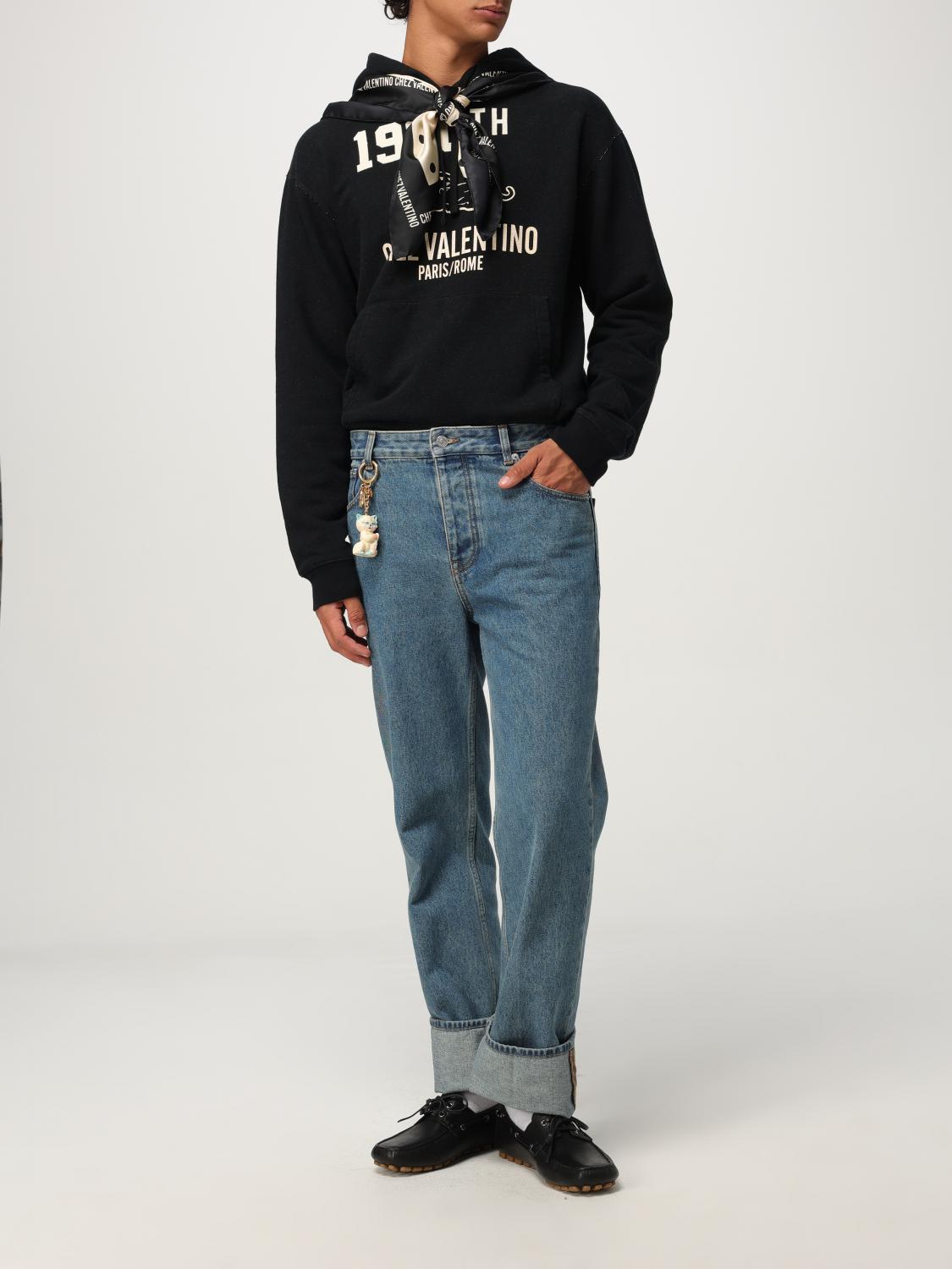 Sweatshirt Men color Black