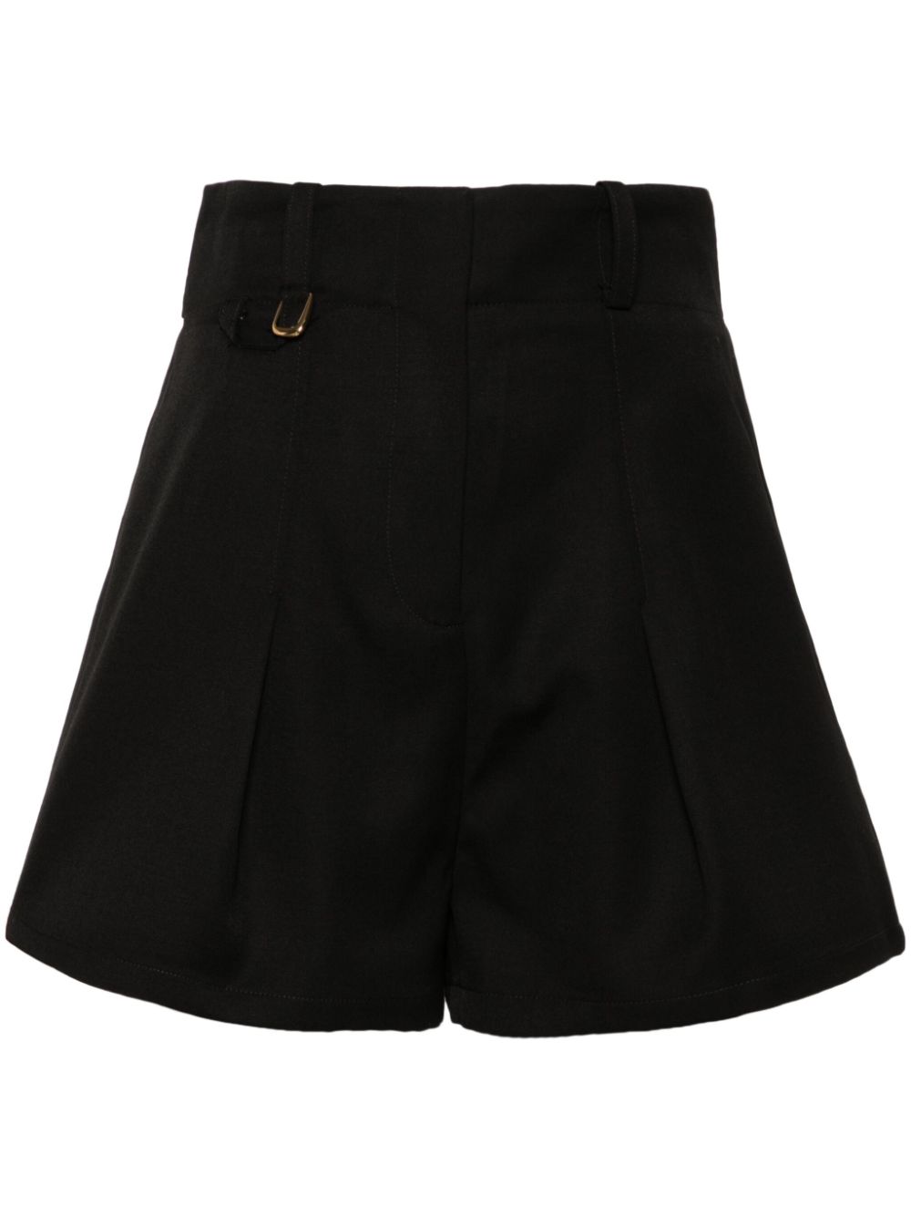 Le Short Bari high-waist shorts - Black