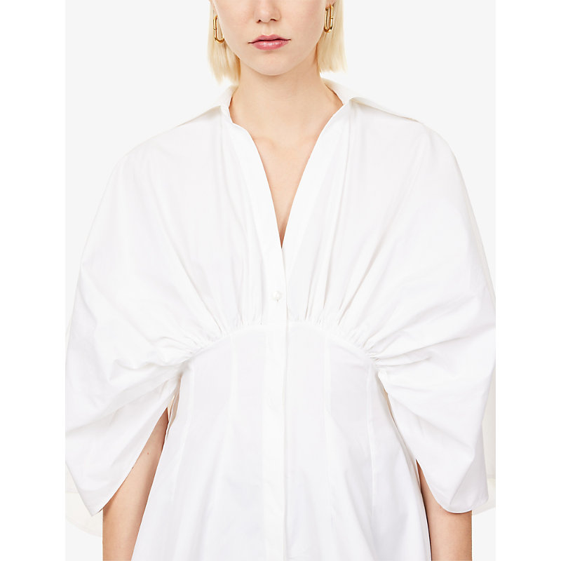 Womens Resilient V-Neckline Cotton Shirt