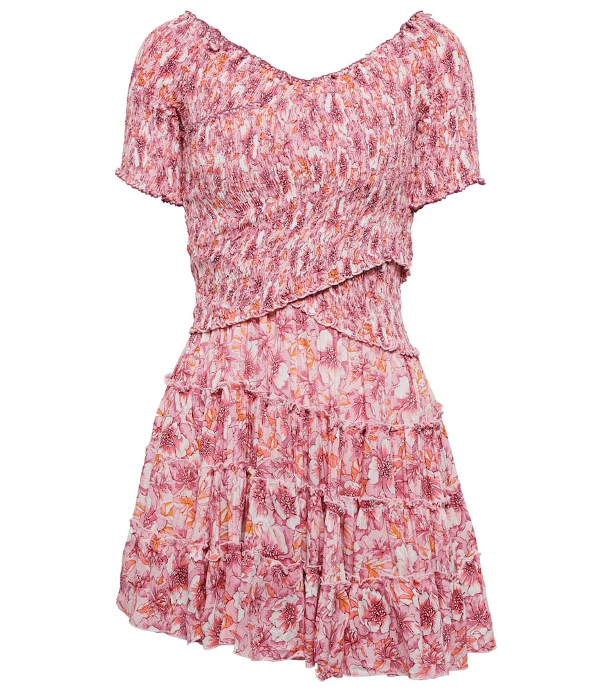 Soledad printed minidress