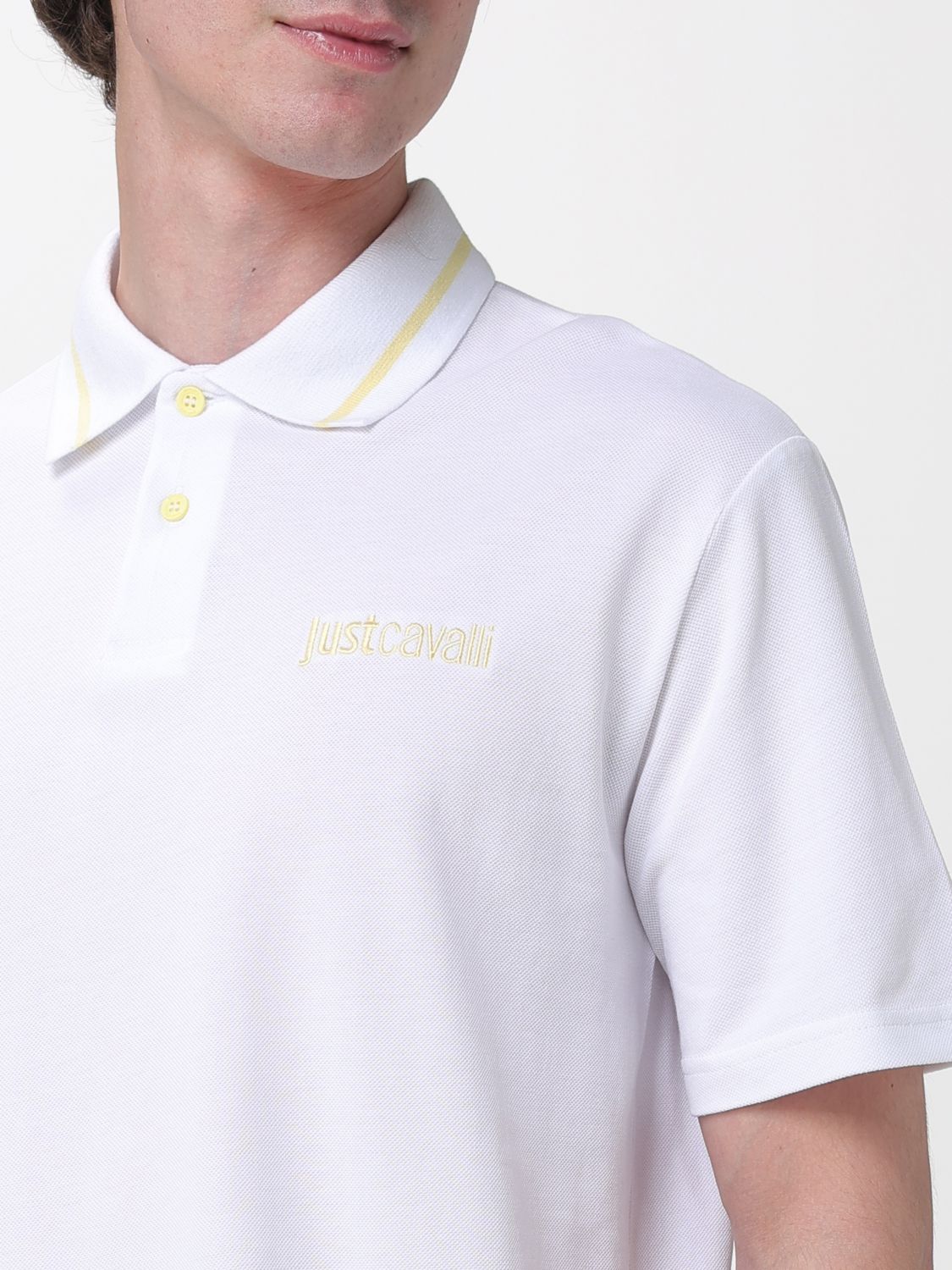 Polo Shirt Men color White