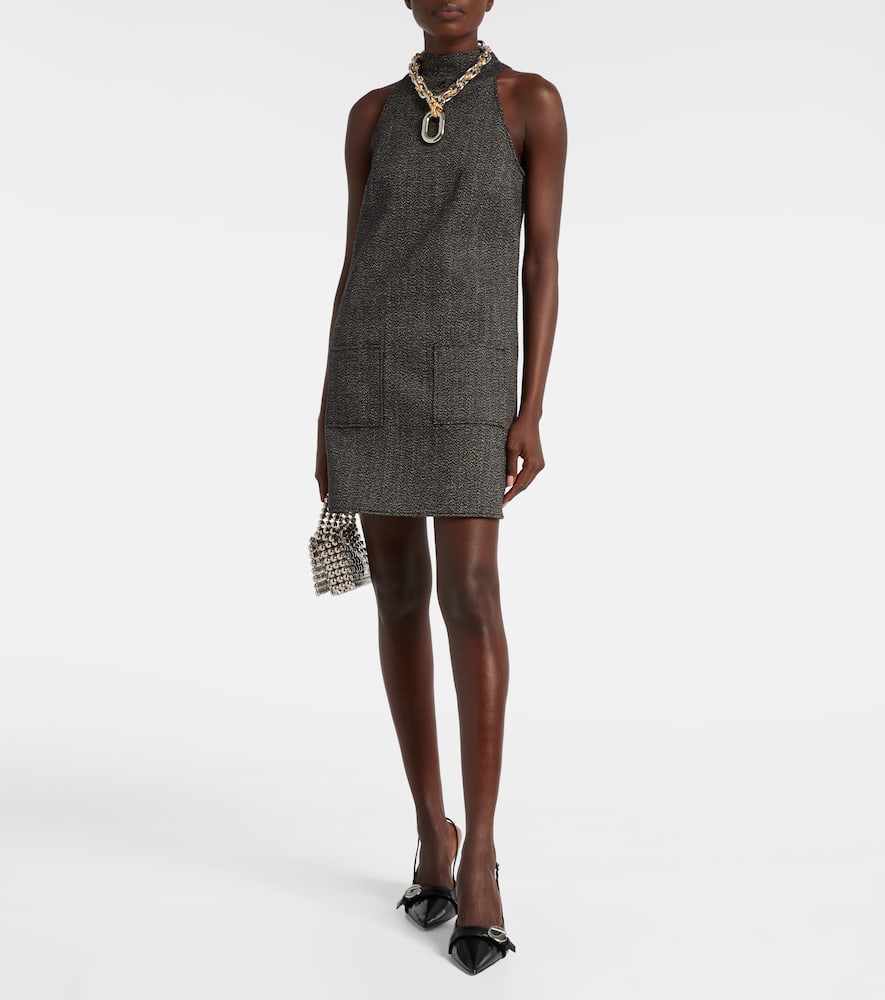 Courrèges Heritage wool minidress