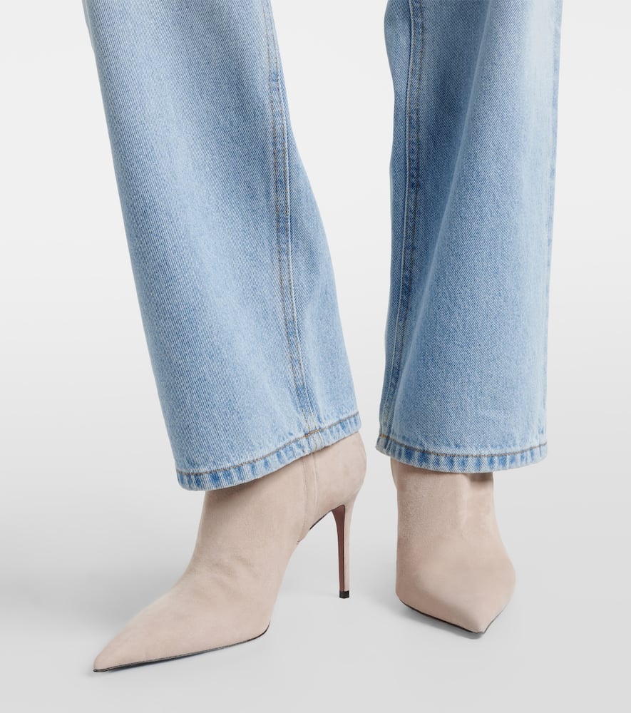 Vera 85 suede ankle boots