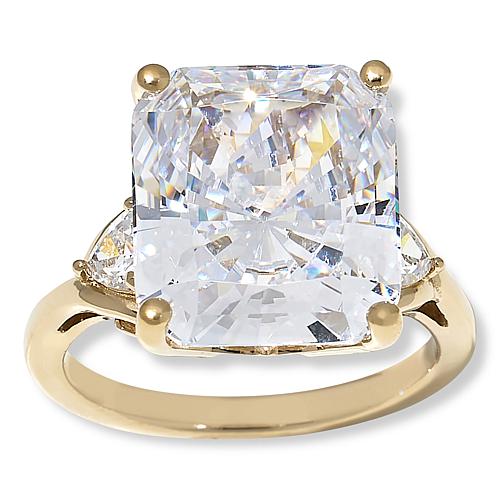 ™ 19.50ctw Sterling Silver Cocktail Ring - Metallic