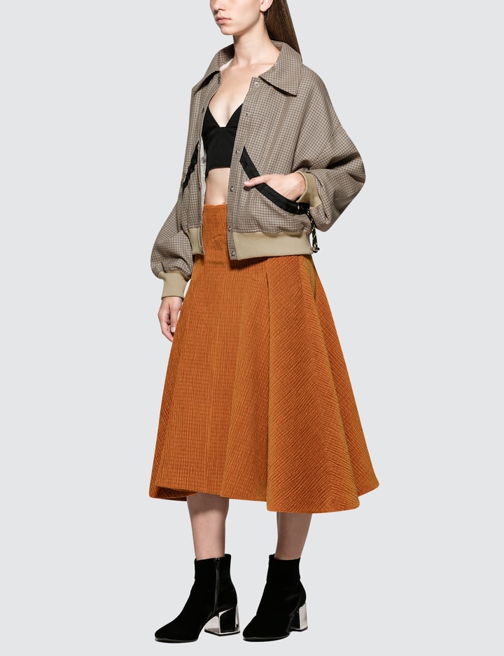 Heavy Jersey Flare Skirt