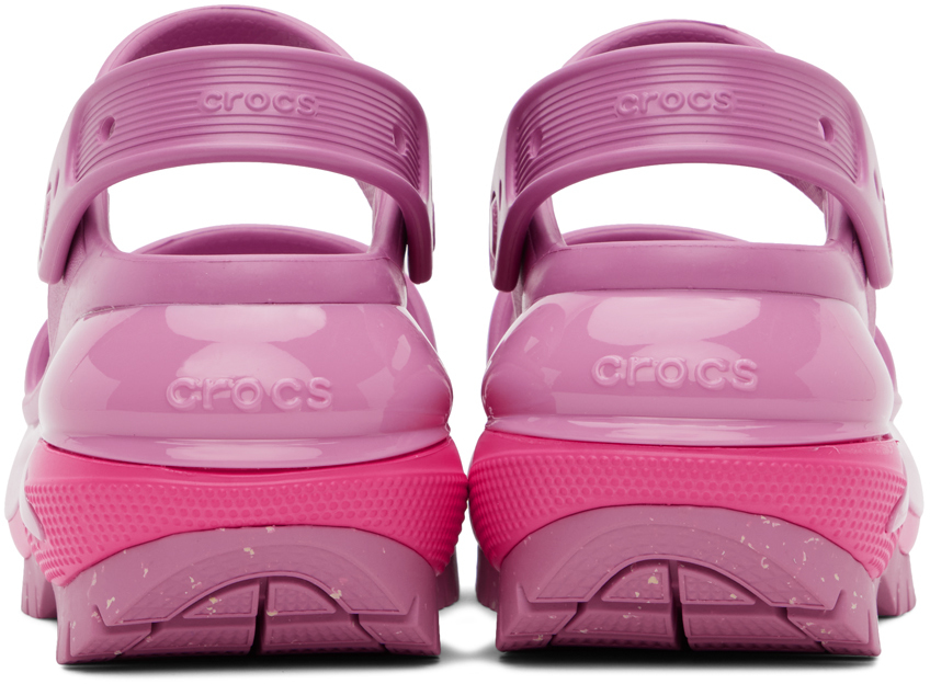 Crocs Pink Mega Crush Sandals