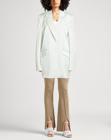 Woman Blazer Ivory Size 4 Viscose, Virgin Wool, Elastane