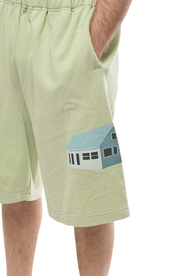 Mint Green Relaxed Shorts