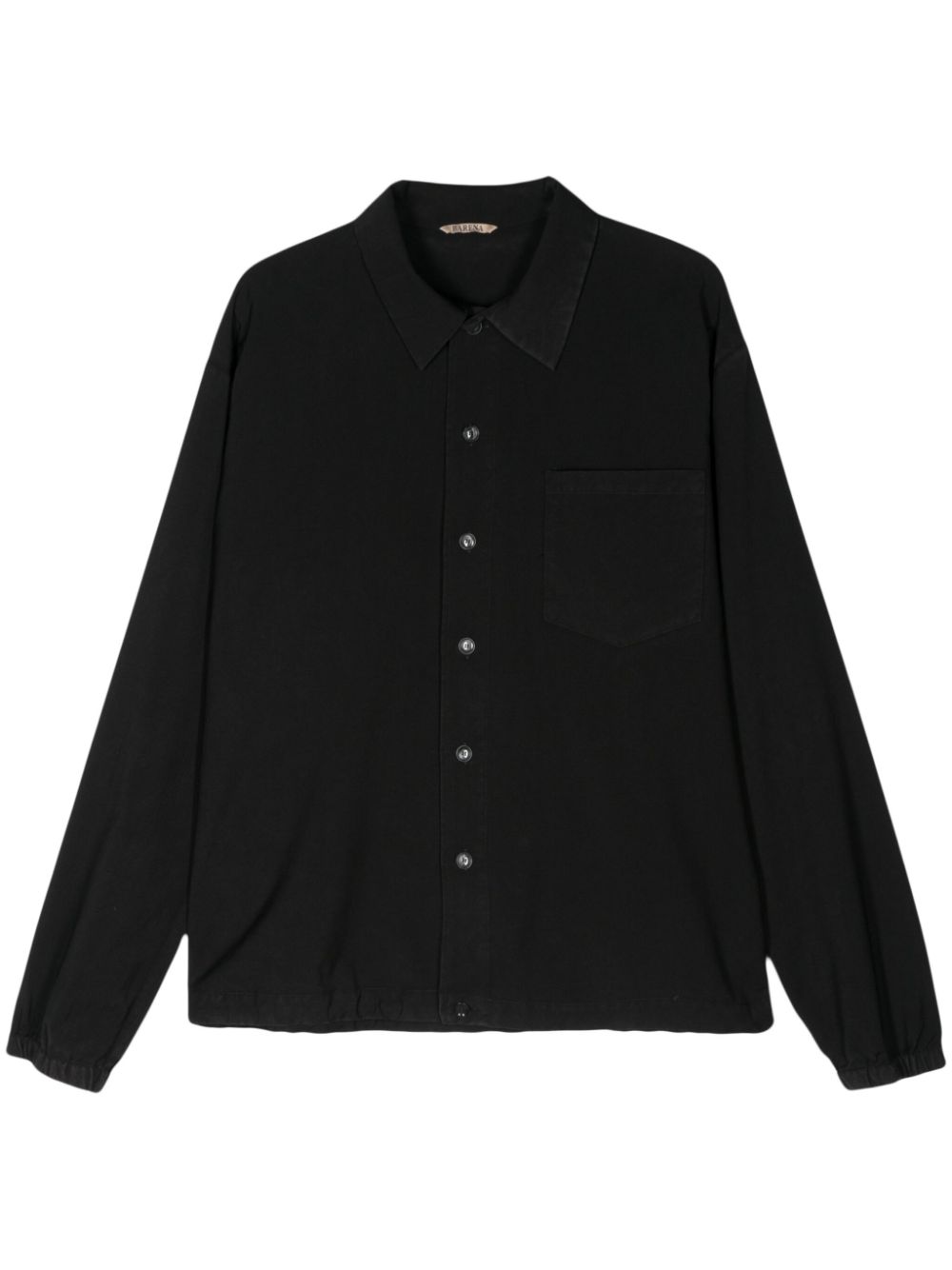 Virgin wool shirt - Black