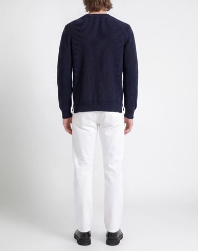 Man Sweater Midnight blue Size M Acrylic, Wool