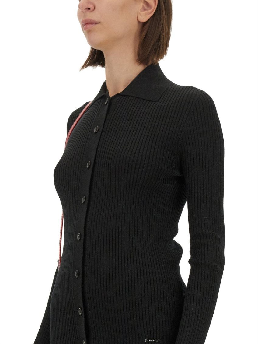 Ribbed Sweater.