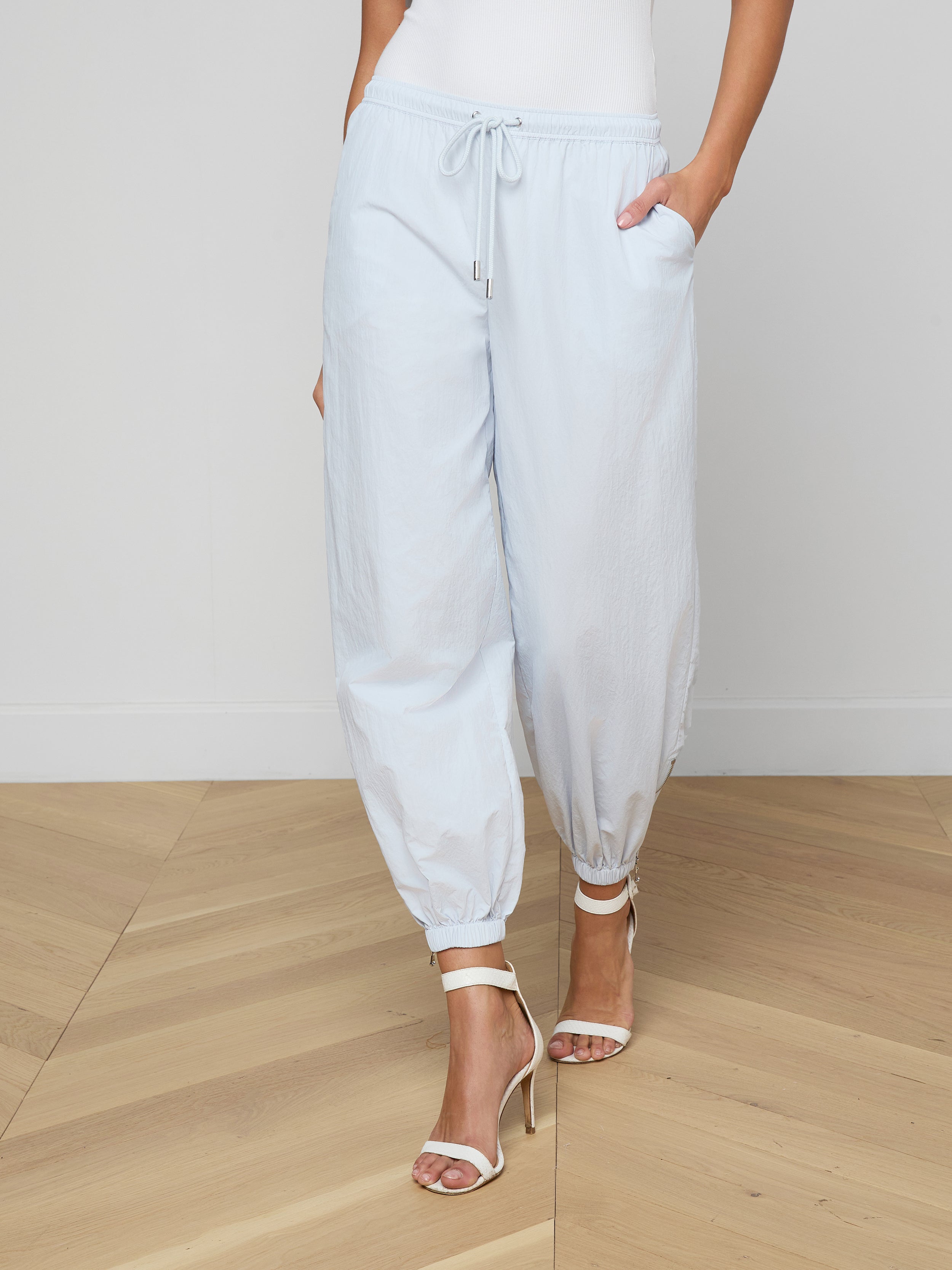 Mariko Jogger In Pale Mist Blue