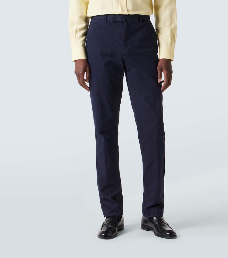 Cotton-blend chinos