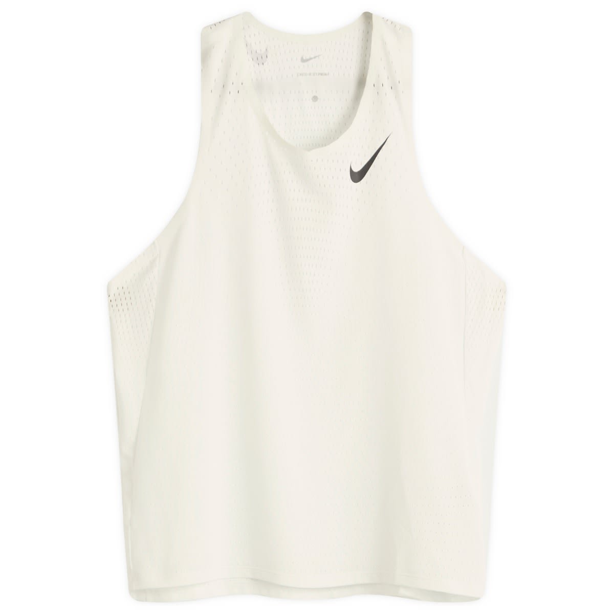 Men's Running Aeroswift Singlet Summit White/Black