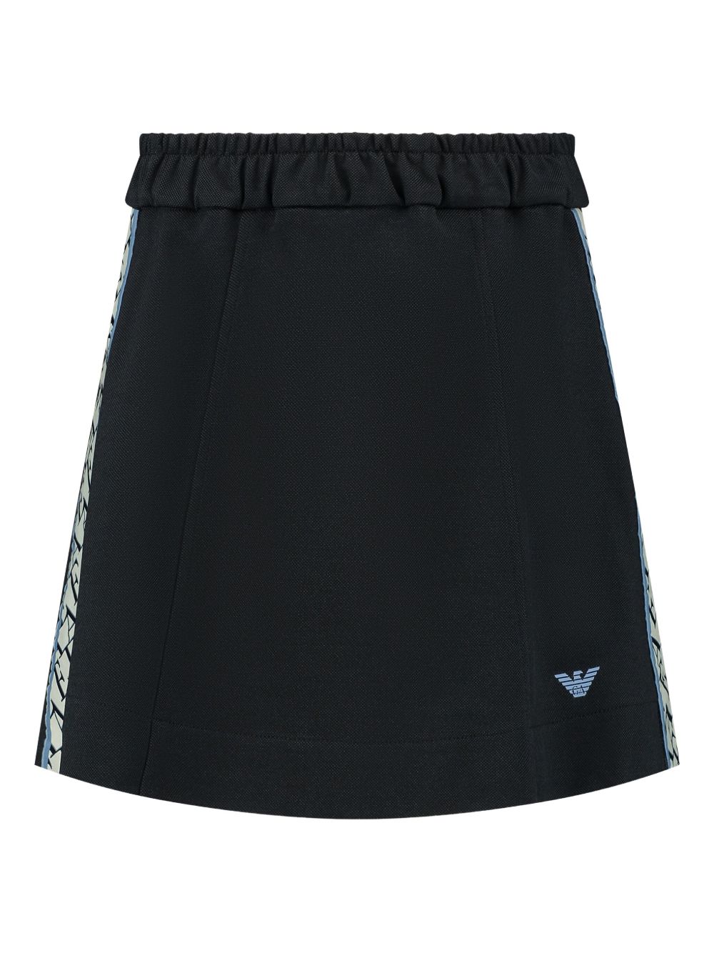 Emporio Armani Kids logo skirt - Blue