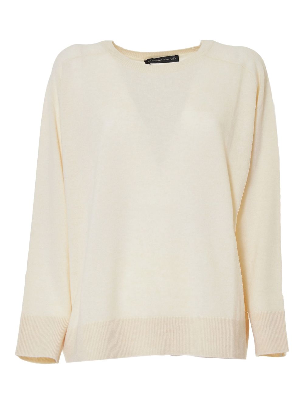 Long-sleeved sweater - White
