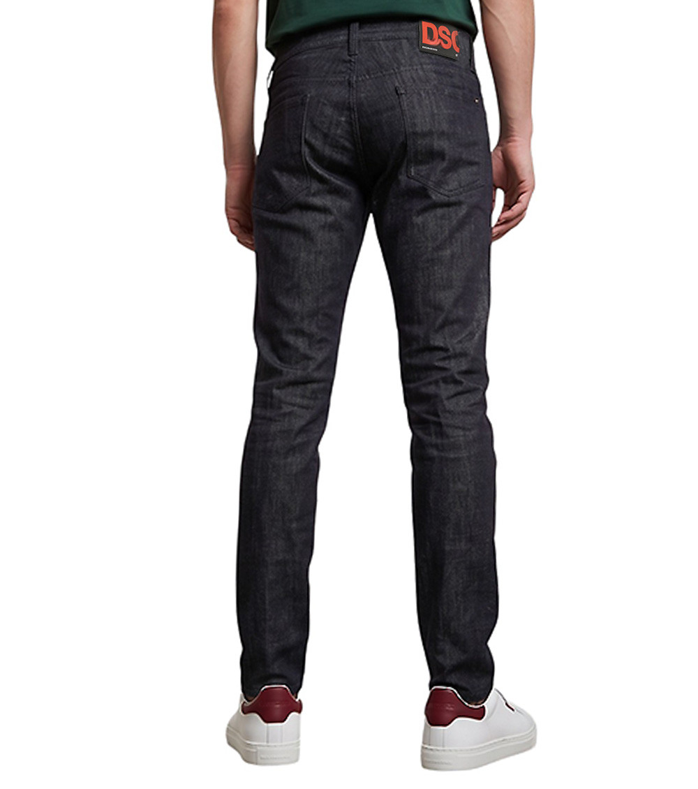 Black Slim Mid Rise Jeans