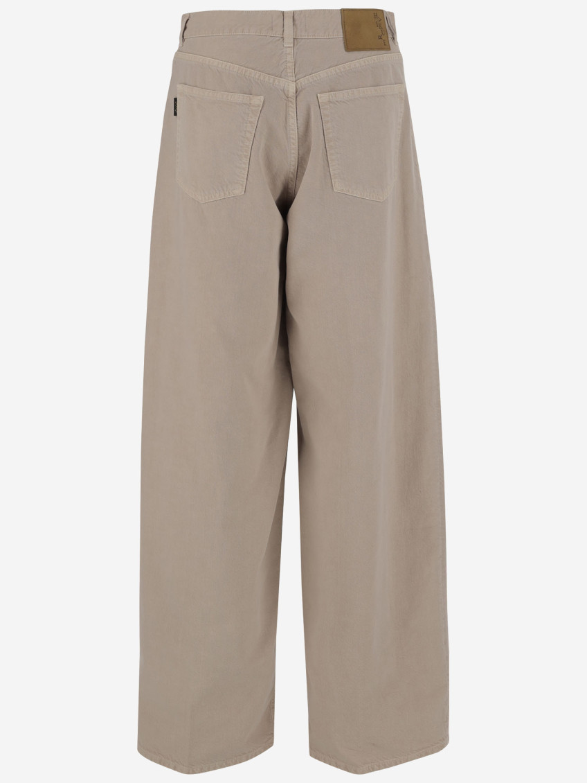 Cotton And Linen Jeans