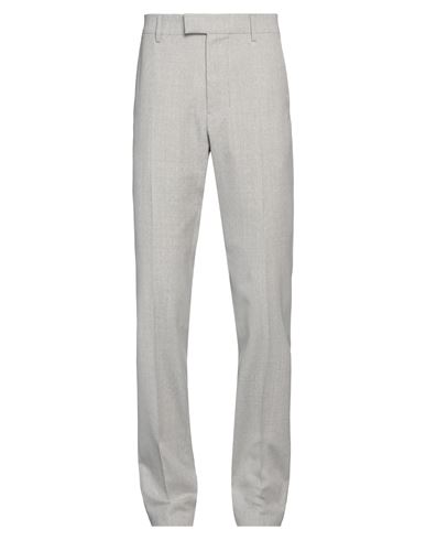 Man Pants Light grey Size 26 Virgin Wool