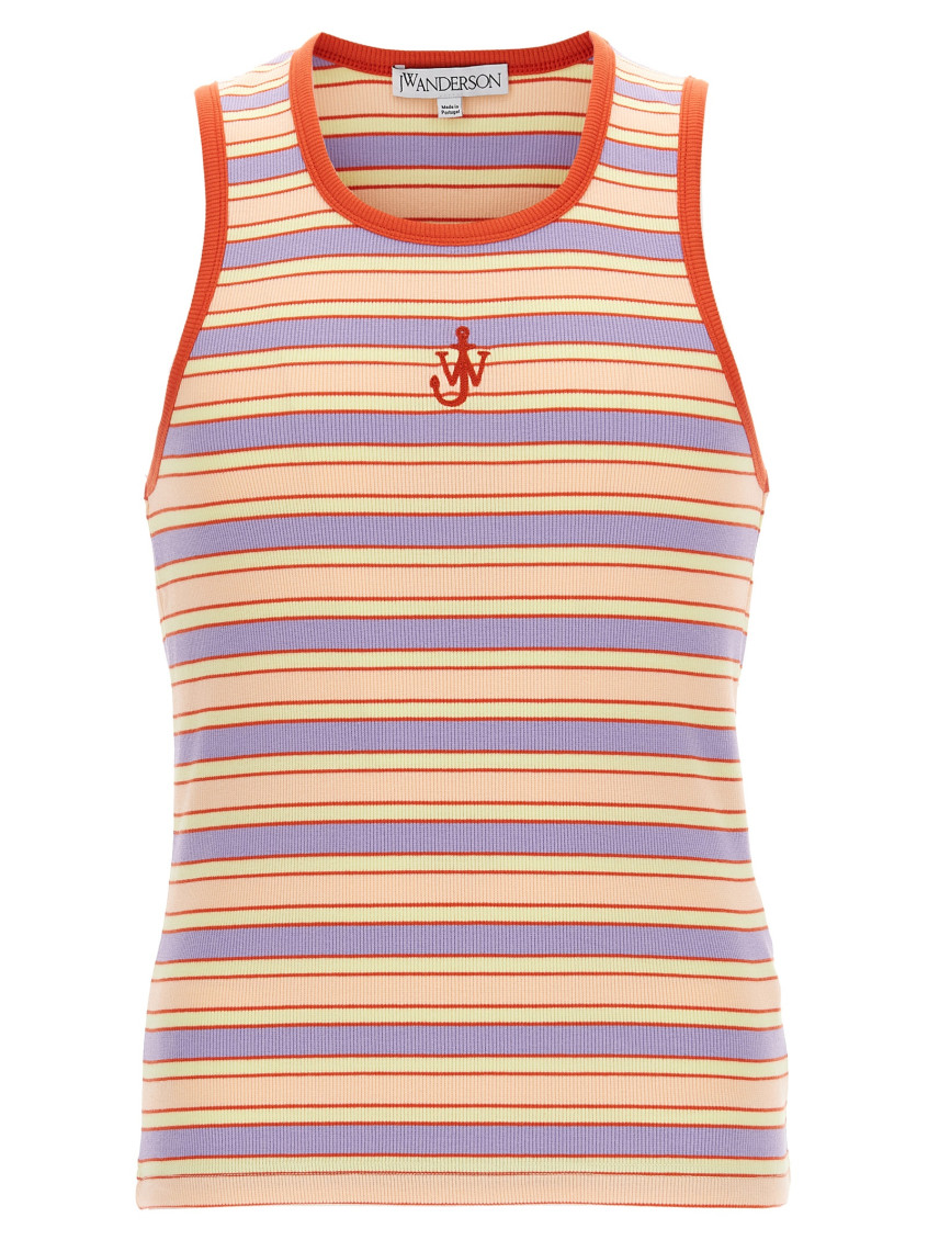 Striped vest - Pink