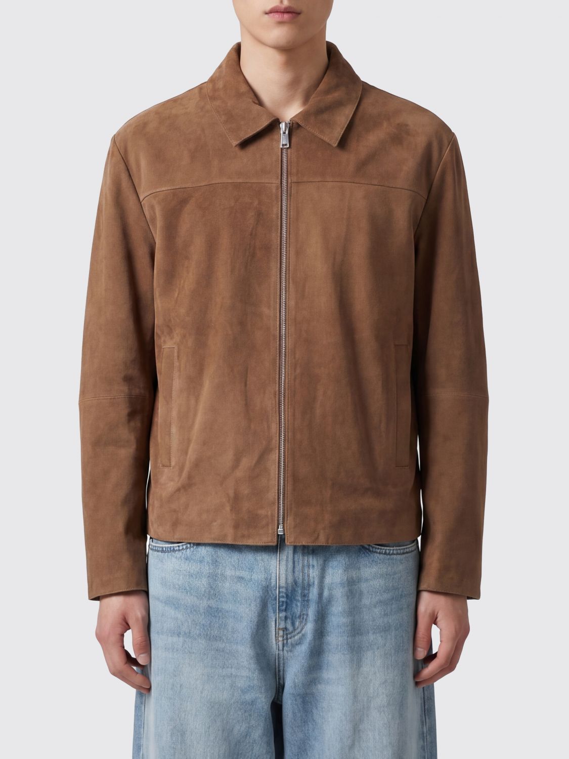 Jacket Men color Grey
