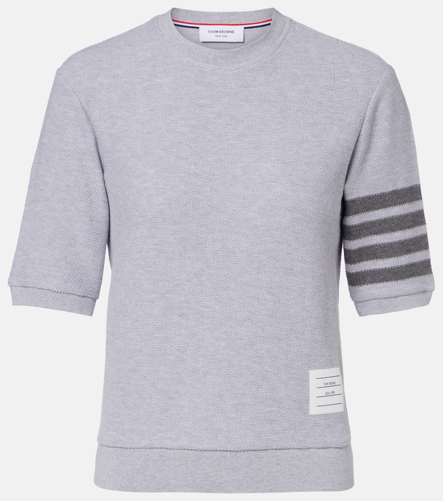 4-Bar cotton jersey T-shirt