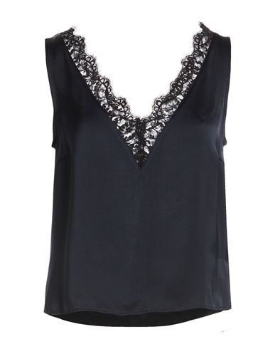 Officine Générale Woman Top Midnight blue Size L Viscose