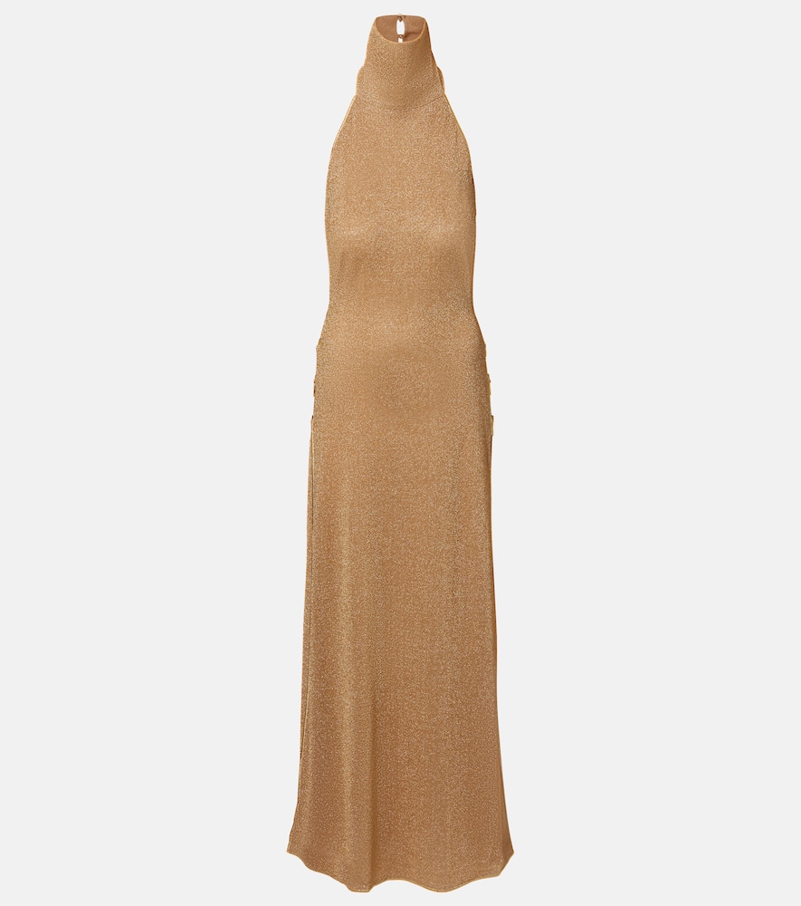 Oséree Lumière Ring turtleneck dress