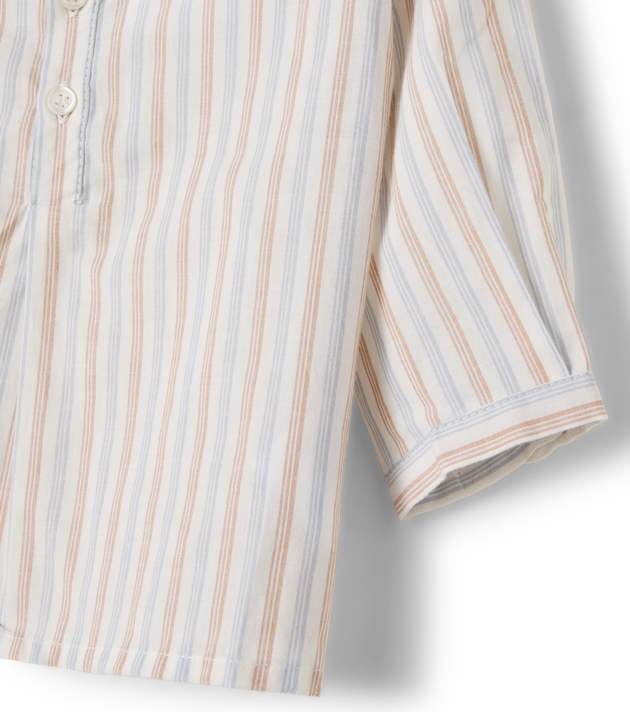 Baby Polisson striped cotton shirt