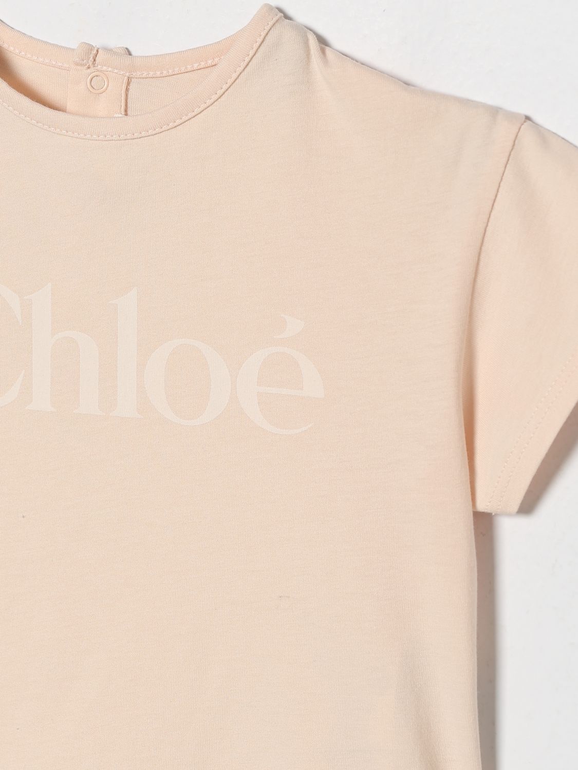 T-Shirt CHLOÉ Kids color Pink