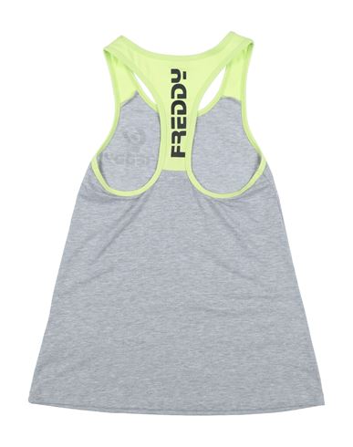 Kid Girl Top Grey Size 16 Cotton, Elastane