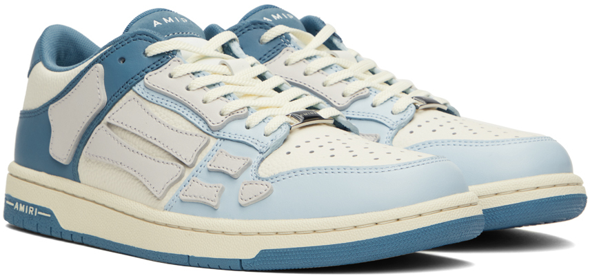 AMIRI Blue Skel-Top Low Sneakers
