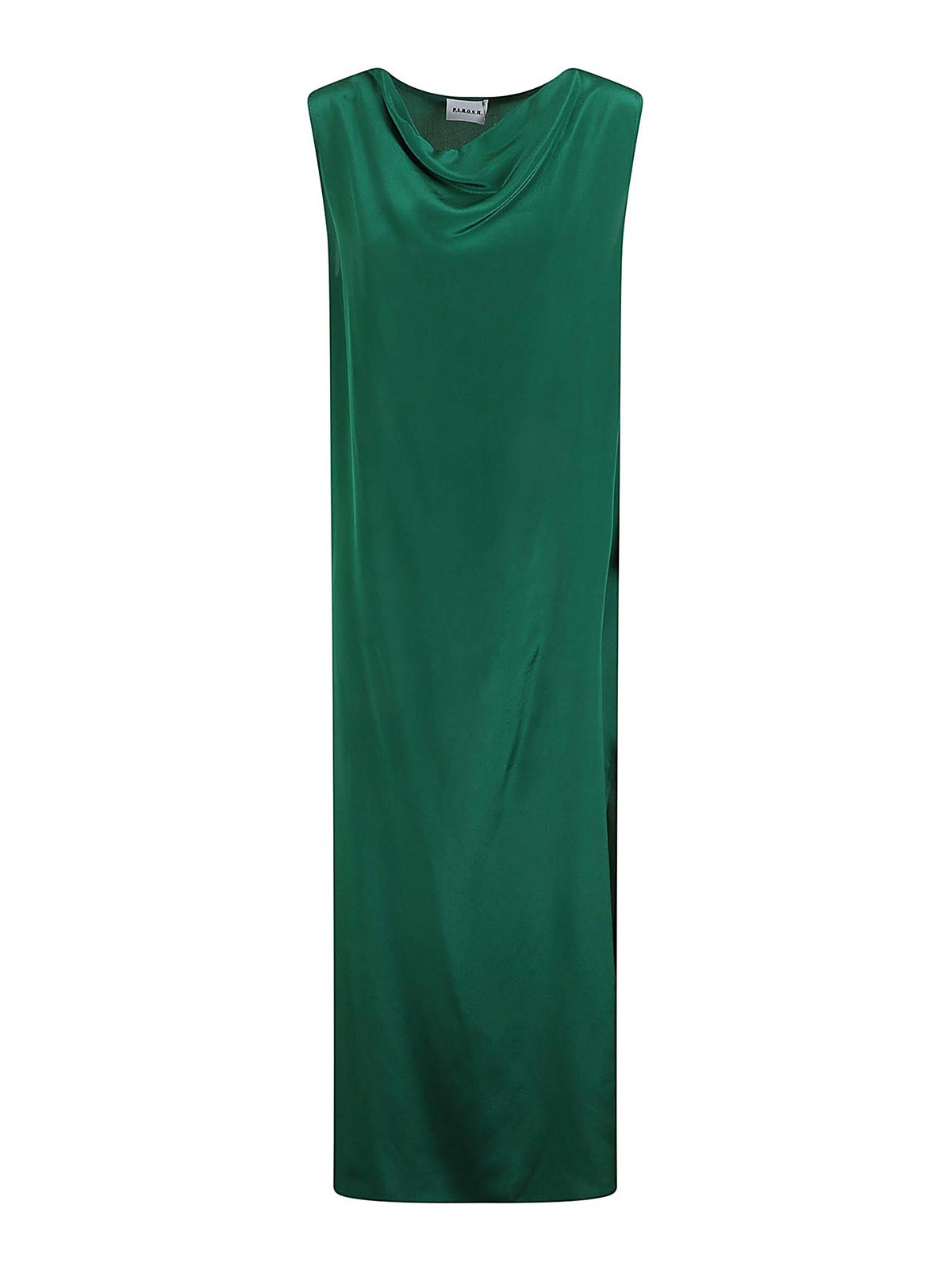 P. A.R. O.S. H. Long dress in silk crepe de chine