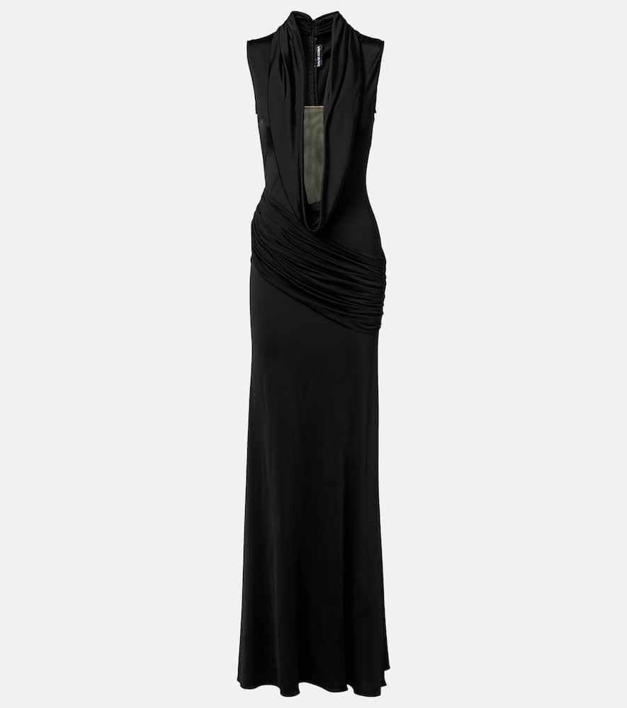 Sleeveless gown