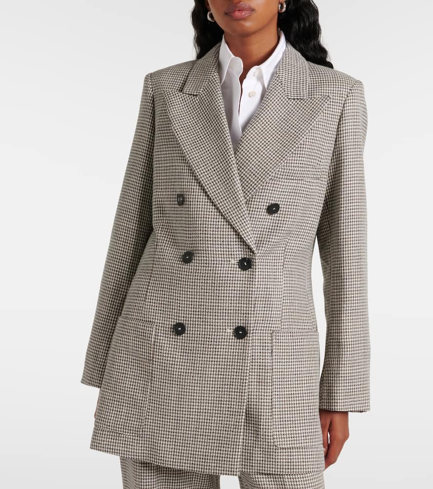 Mouline Leandre wool-blend blazer