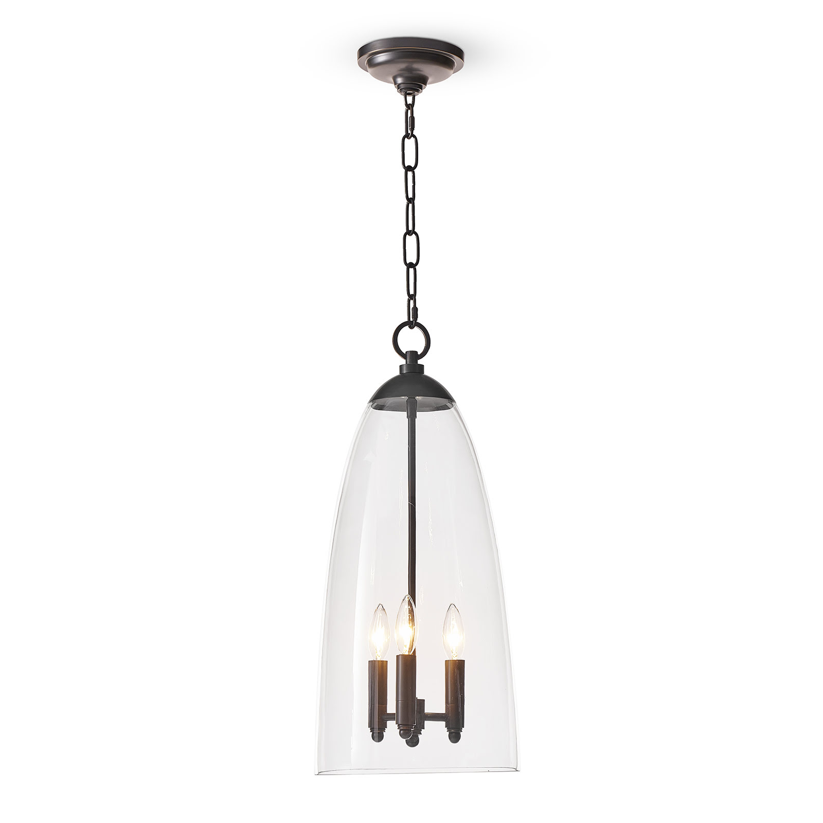 Clear Pendant from the Maiden Collection