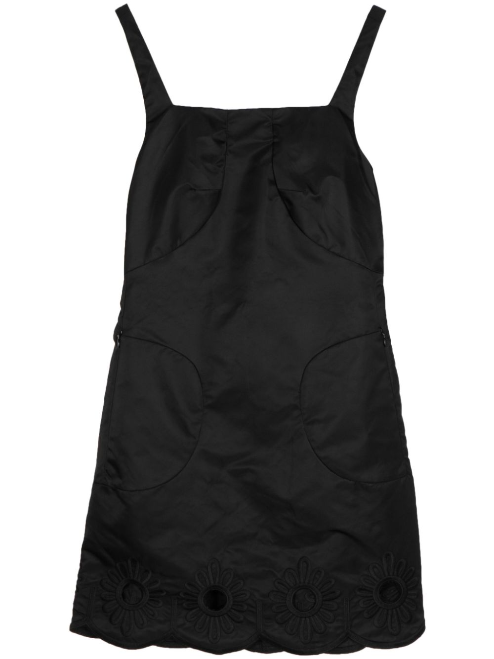 Daisy broderie-anglaise minidress - Black
