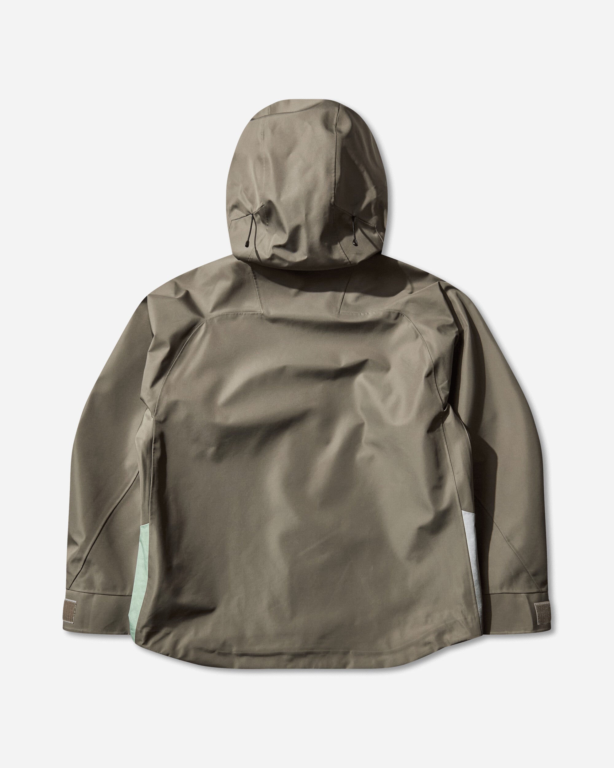 Men s Heldon Nylon Zip Jacket Gray / Khaki