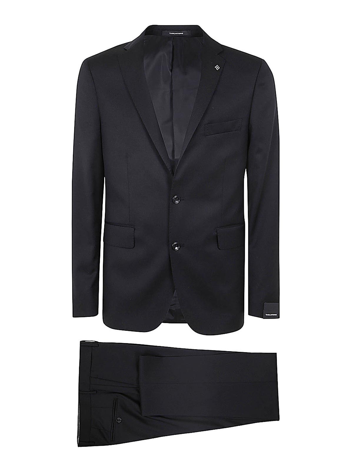Classic Suit With Constructed Shoulder