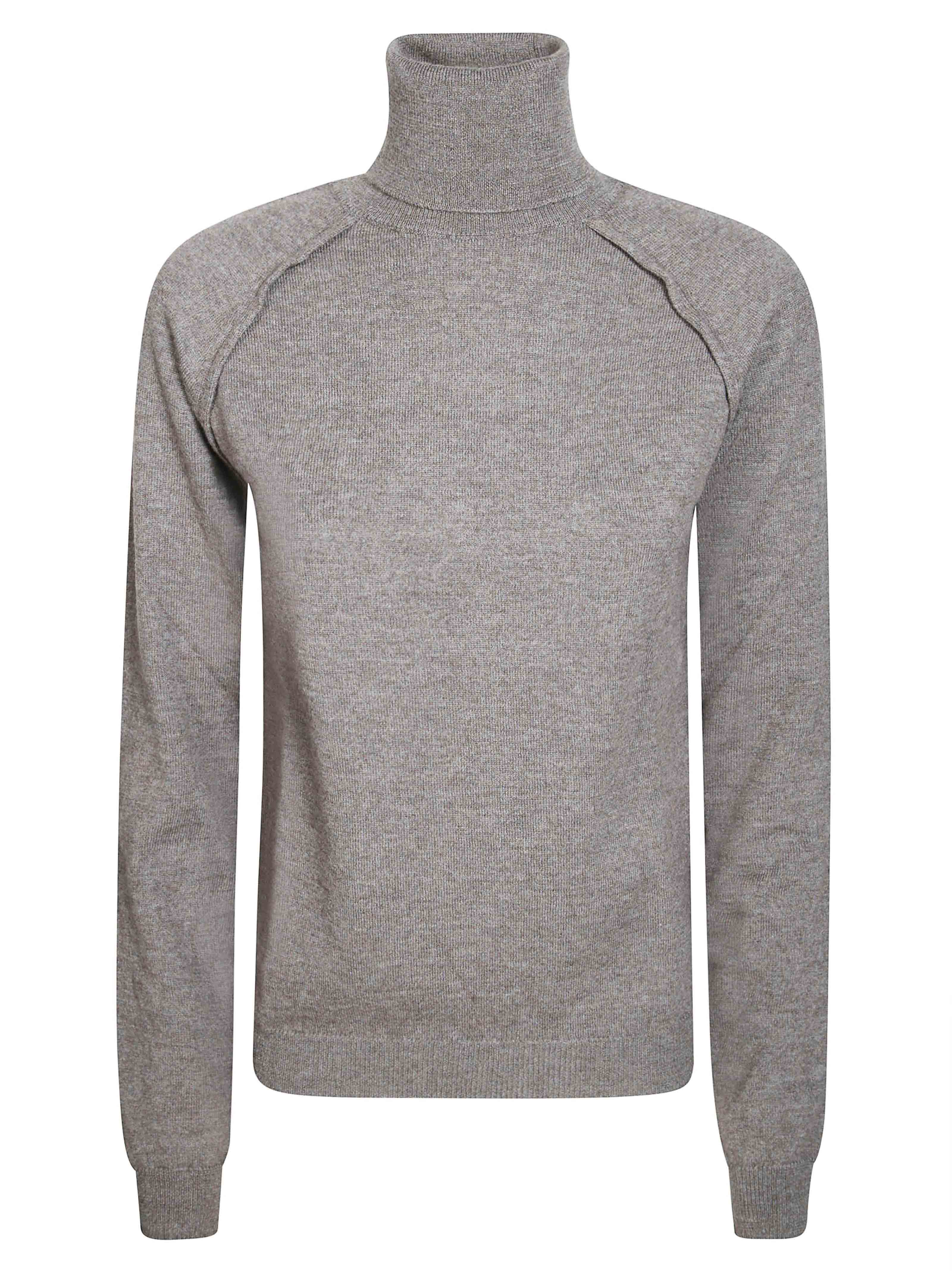 Women's Slim-Fit Polo-Neck Wool Sweater