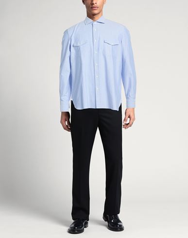 Man Shirt Sky blue Size 16 ½ Cotton