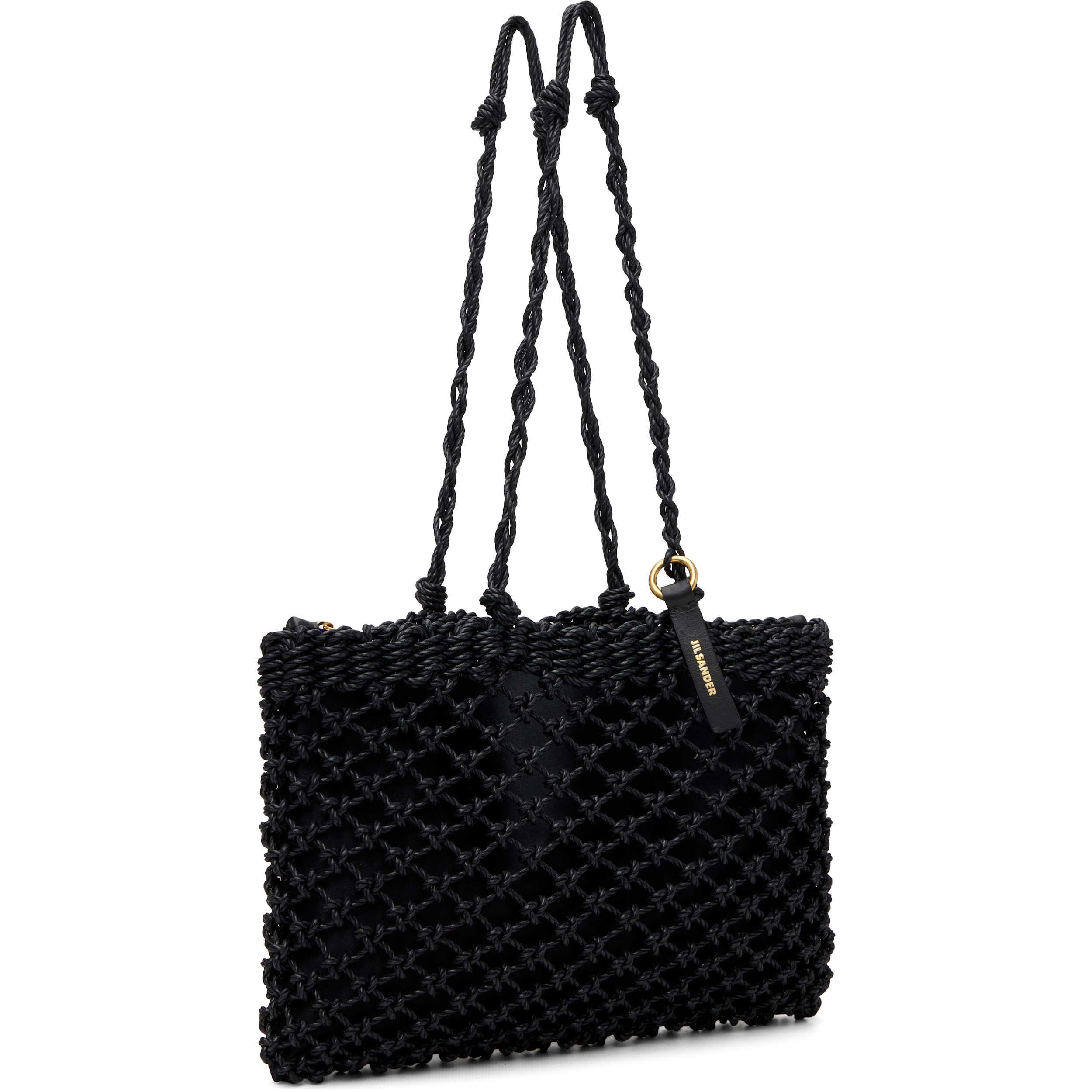 Black Tangle Net Tote