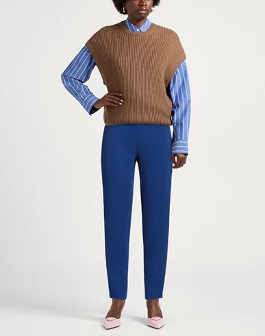 Woman Pants Blue Size 4 Polyester
